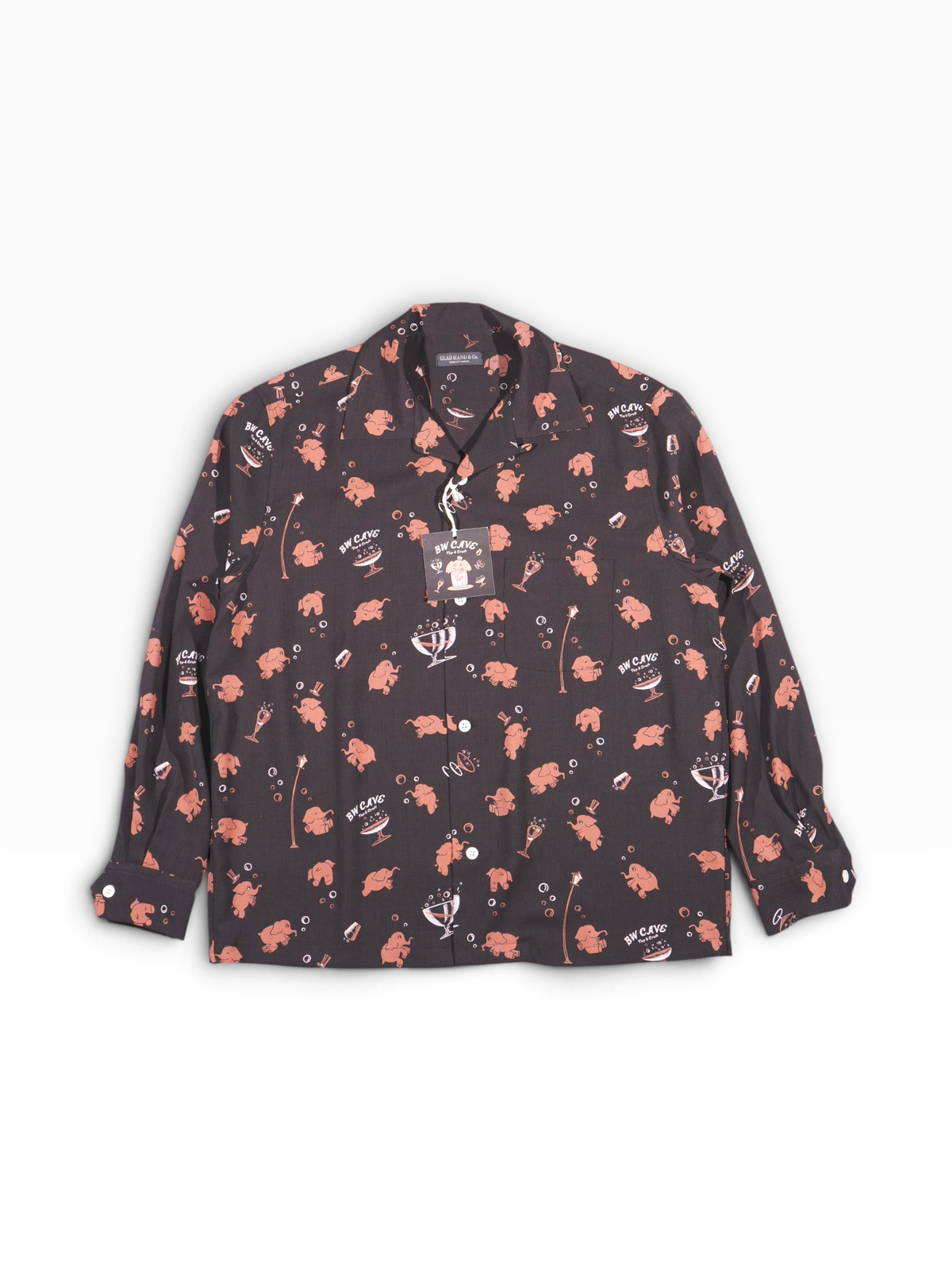 GLADHAND x BW CAVE - Pink Elephants Shirts