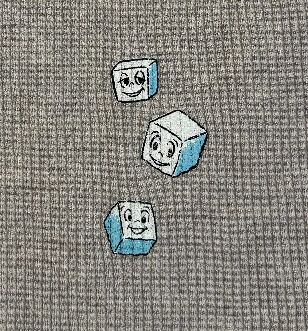ICE BROS WAFFLE L/S T-SHIRTS