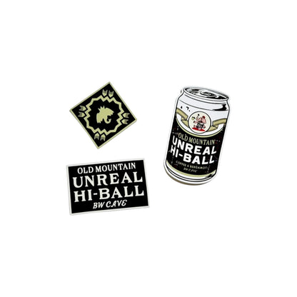 UNREAL STICKER SET